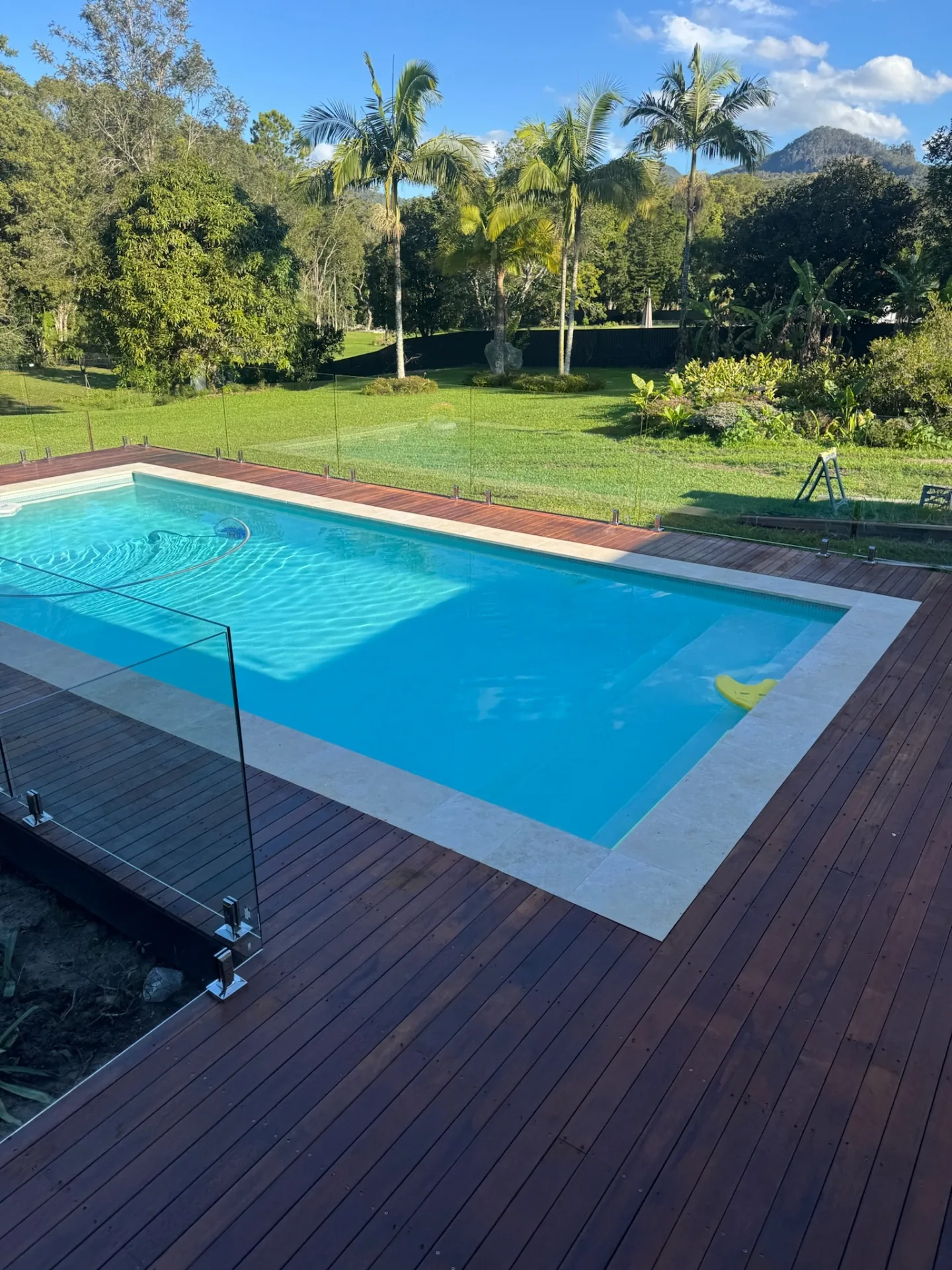 Pool Decking — Tallebudgera Valley, QLD